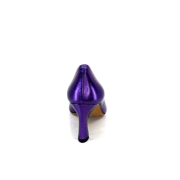 angel alarcon A23548 Cuir Violet*Femme Escarpins