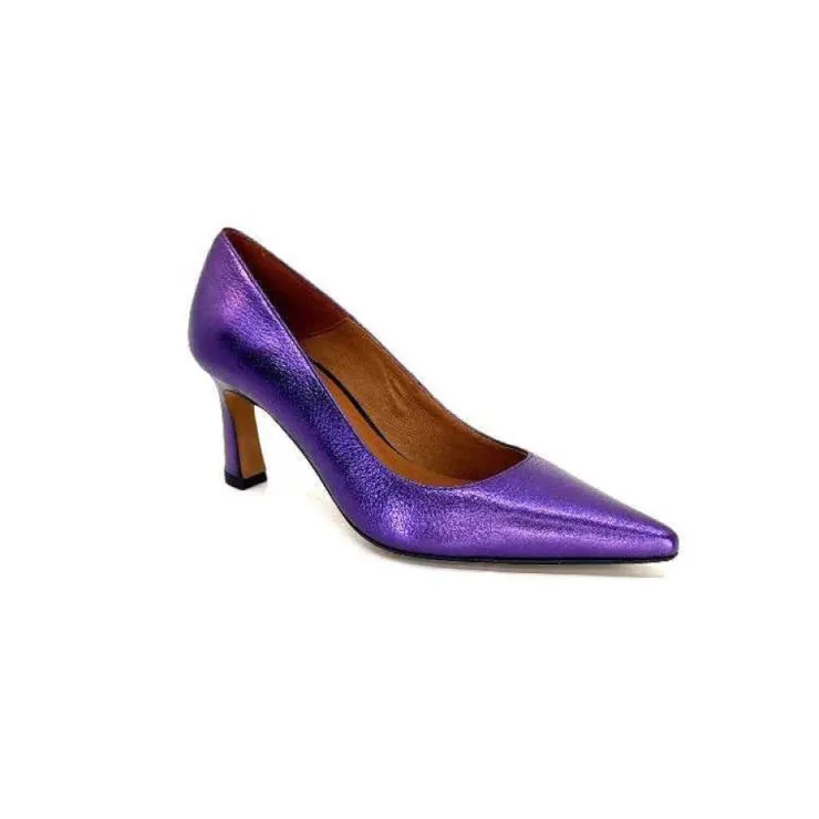 angel alarcon A23548 Cuir Violet*Femme Escarpins