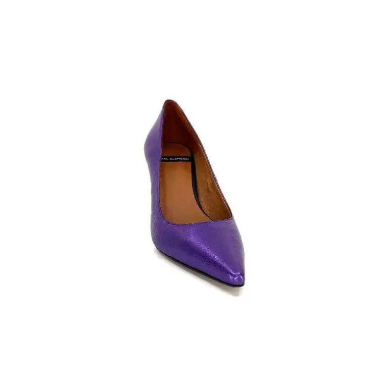 angel alarcon A23548 Cuir Violet*Femme Escarpins
