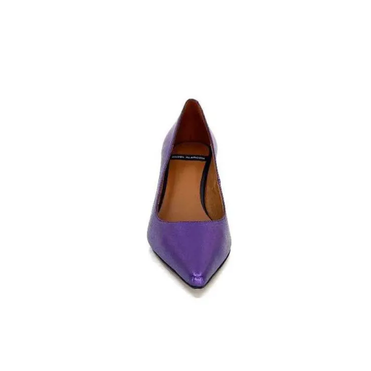 angel alarcon A23548 Cuir Violet*Femme Escarpins