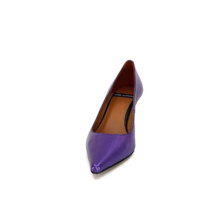 angel alarcon A23548 Cuir Violet*Femme Escarpins