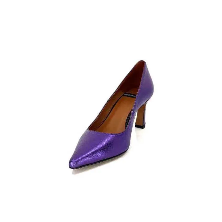 angel alarcon A23548 Cuir Violet*Femme Escarpins