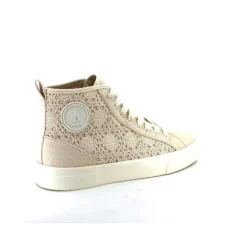 Armistice Foxy Mide Lace Textile Beige*Femme Baskets