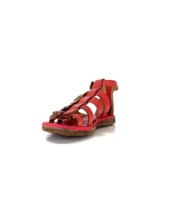 AS 98 As98 P19010 Cuir Rouge*Femme Sandales