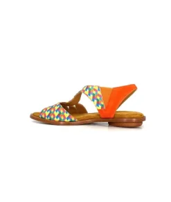 Audley 22300 Daim Textile Multicolore*Femme Sandales