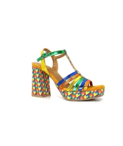 Audley 22240Cuir Multicolore*Femme Sandales
