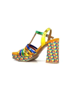 Audley 22240Cuir Multicolore*Femme Sandales