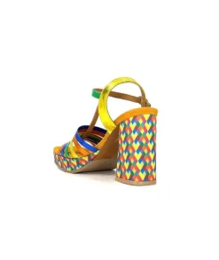 Audley 22240Cuir Multicolore*Femme Sandales