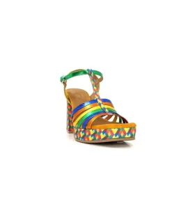 Audley 22240Cuir Multicolore*Femme Sandales