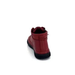 Ivoire0401a Baskets Ivoire 500-358 Cuir Bordeaux*Femme Baskets