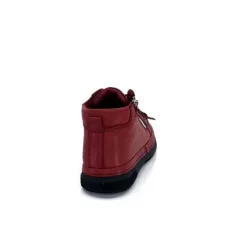 Ivoire0401a Baskets Ivoire 500-358 Cuir Bordeaux*Femme Baskets