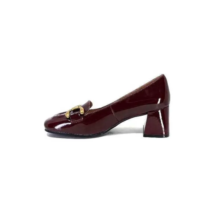 bibi lou 573 Cuir Vernis Bordeaux*Femme Escarpins