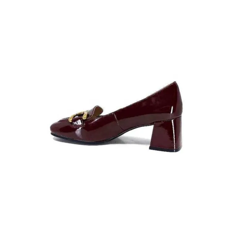 bibi lou 573 Cuir Vernis Bordeaux*Femme Escarpins
