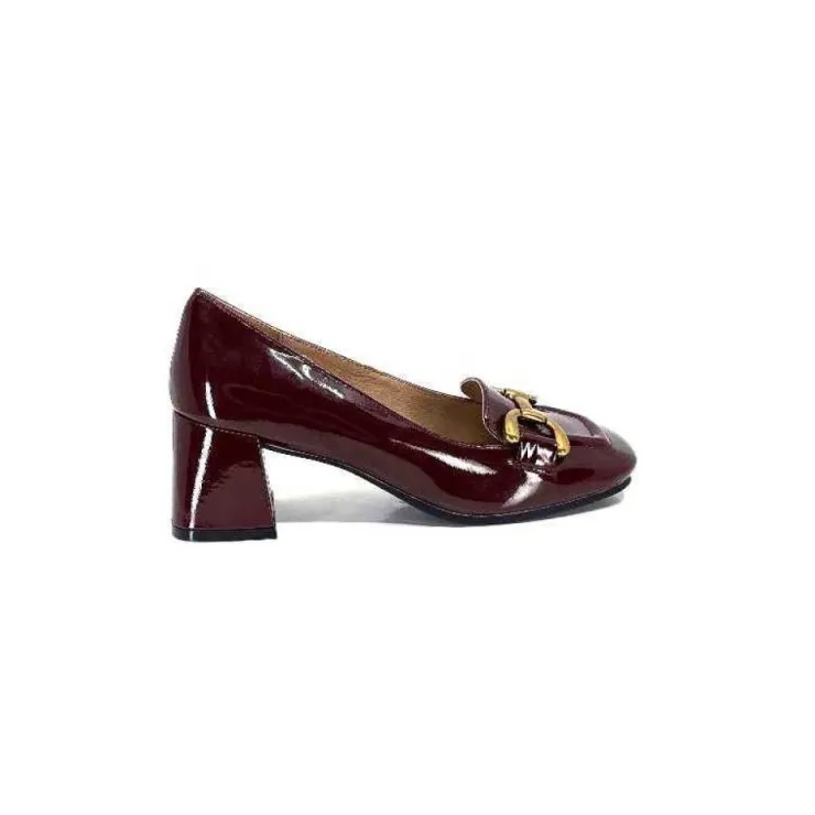 bibi lou 573 Cuir Vernis Bordeaux*Femme Escarpins