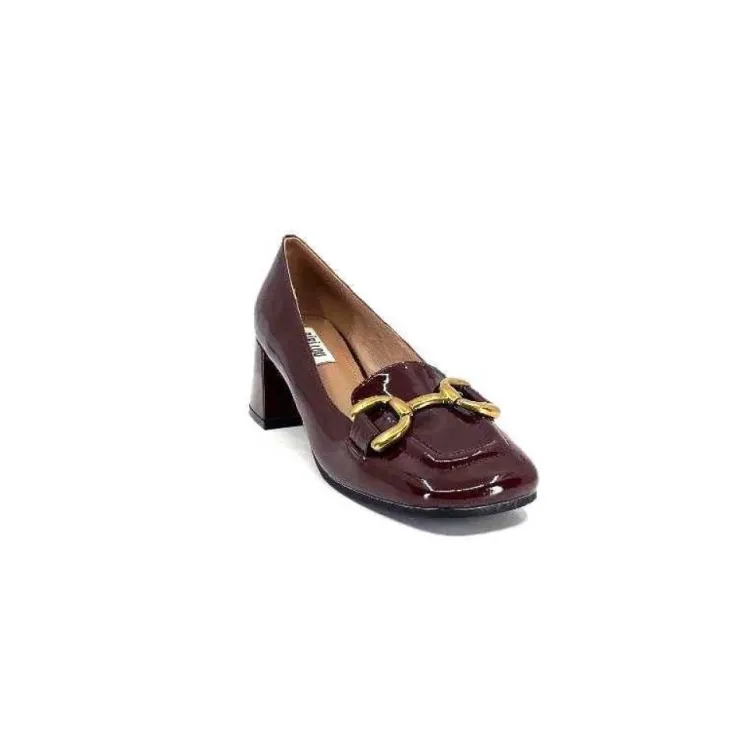 bibi lou 573 Cuir Vernis Bordeaux*Femme Escarpins