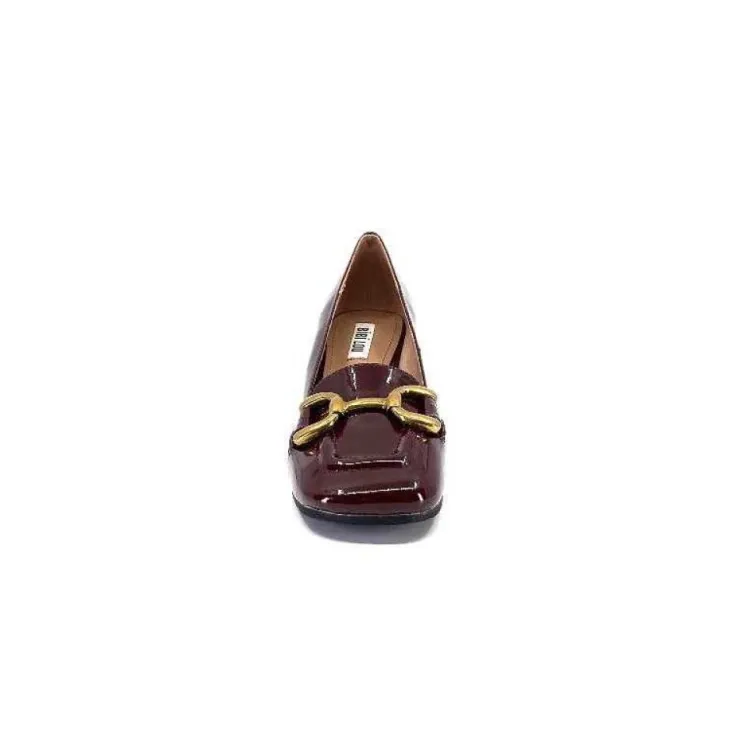 bibi lou 573 Cuir Vernis Bordeaux*Femme Escarpins