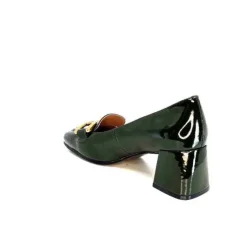 bibi lou 573 Cuir Vernis Vert*Femme Escarpins