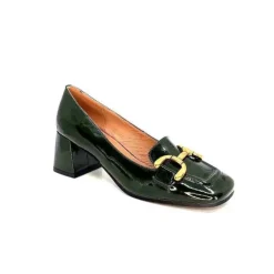 bibi lou 573 Cuir Vernis Vert*Femme Escarpins