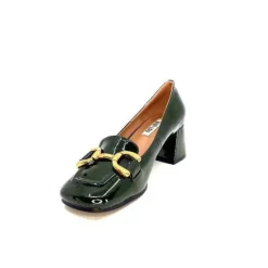 bibi lou 573 Cuir Vernis Vert*Femme Escarpins