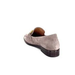 bibi lou 572 Daim Gris*Femme Mocassins