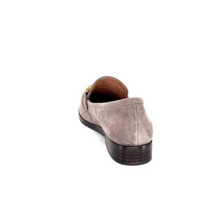 bibi lou 572 Daim Gris*Femme Mocassins