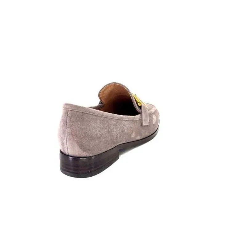 bibi lou 572 Daim Gris*Femme Mocassins
