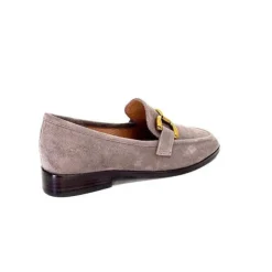 bibi lou 572 Daim Gris*Femme Mocassins