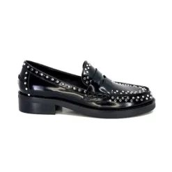 bibi lou 755 Z 16 Vk Cuir Noir*Femme Mocassins