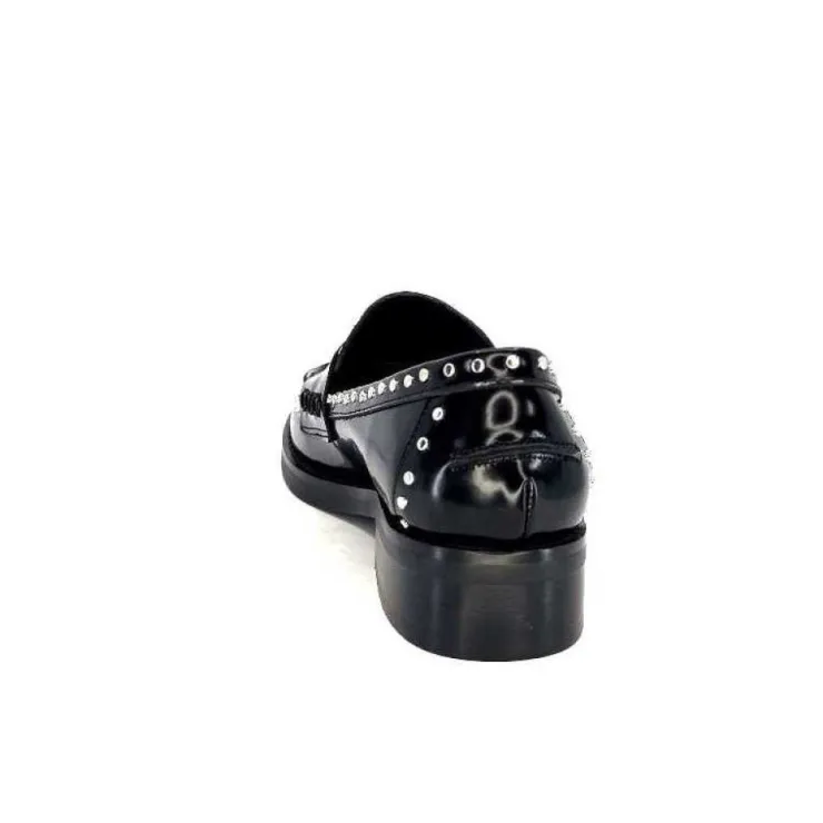 bibi lou 755 Z 16 Vk Cuir Noir*Femme Mocassins