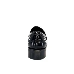 bibi lou 755 Z 16 Vk Cuir Noir*Femme Mocassins
