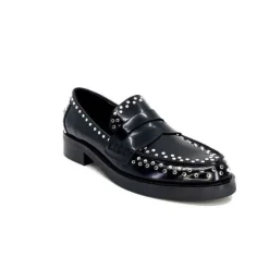 bibi lou 755 Z 16 Vk Cuir Noir*Femme Mocassins