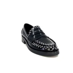 bibi lou 755 Z 16 Vk Cuir Noir*Femme Mocassins