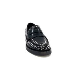 bibi lou 755 Z 16 Vk Cuir Noir*Femme Mocassins