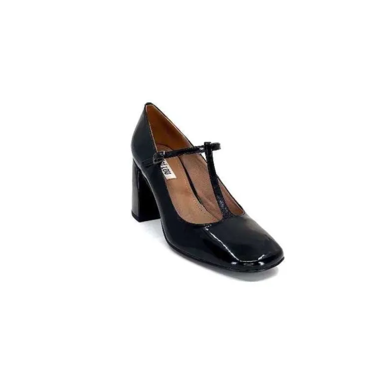 bibi lou 634 Z 21 Vk Noir*Femme Ballerines