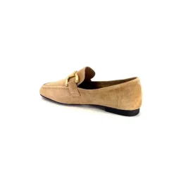 bibi lou 571Z30 Daim Camel*Femme Mocassins