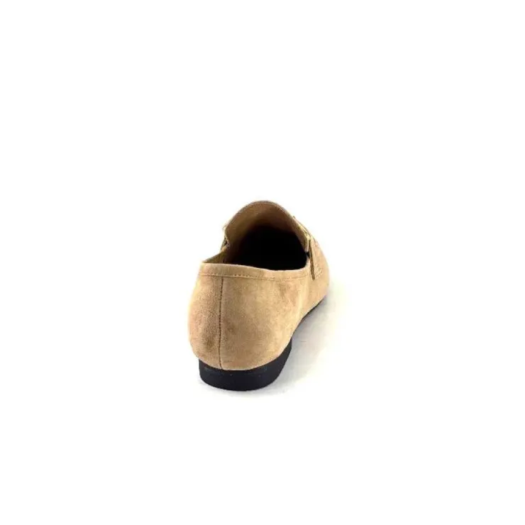 bibi lou 571Z30 Daim Camel*Femme Mocassins