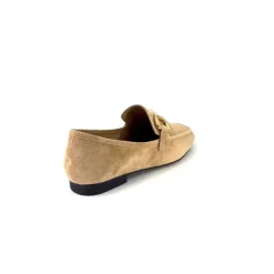 bibi lou 571Z30 Daim Camel*Femme Mocassins