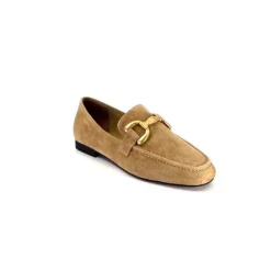 bibi lou 571Z30 Daim Camel*Femme Mocassins