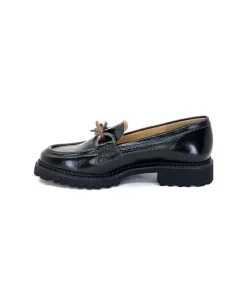 Brunate 11771 Cuir Vernis Vert*Femme Mocassins