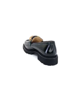 Brunate 11771 Cuir Vernis Vert*Femme Mocassins