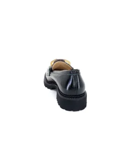 Brunate 11771 Cuir Vernis Vert*Femme Mocassins