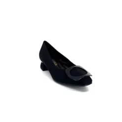 Brunate 32230 Textile Noir*Femme Ballerines