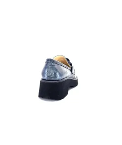 Brunate 32077 Turium Cuir Vernis Gris*Femme Mocassins