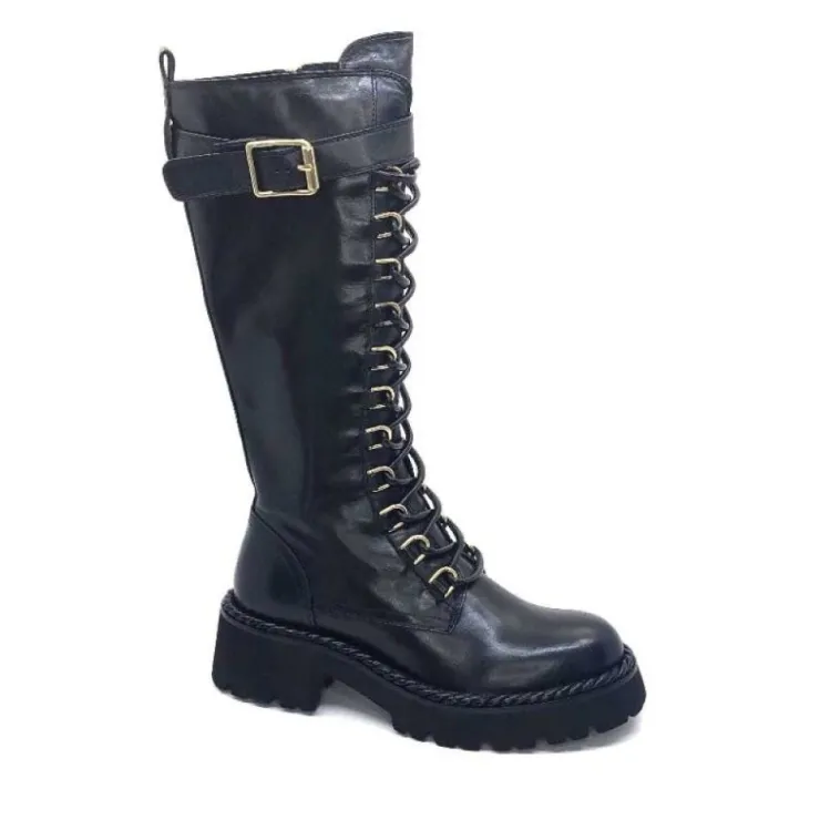 Bruno Premi Bc3403 Cuir Noir*Femme Bottes