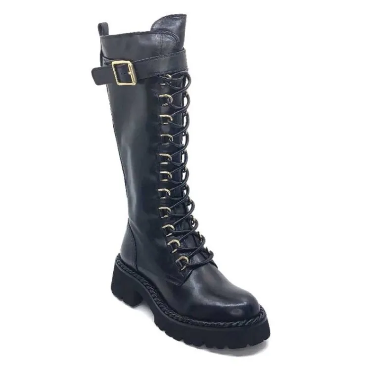 Bruno Premi Bc3403 Cuir Noir*Femme Bottes