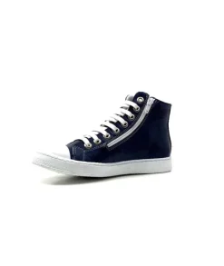 Chacal 6337 Cuir Bleu*Femme Baskets
