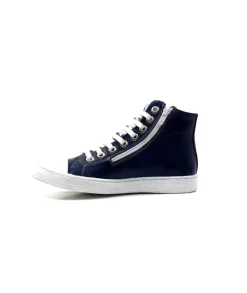 Chacal 6337 Cuir Bleu*Femme Baskets