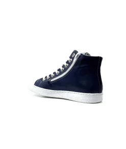 Chacal 6337 Cuir Bleu*Femme Baskets