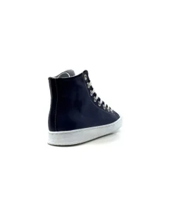 Chacal 6337 Cuir Bleu*Femme Baskets