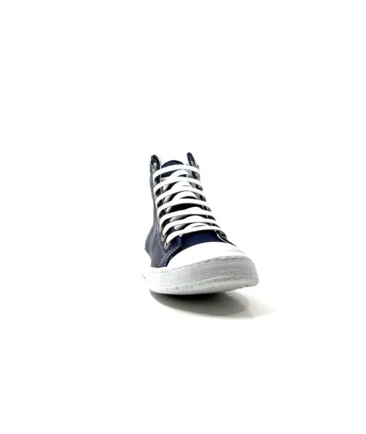 Chacal 6337 Cuir Bleu*Femme Baskets